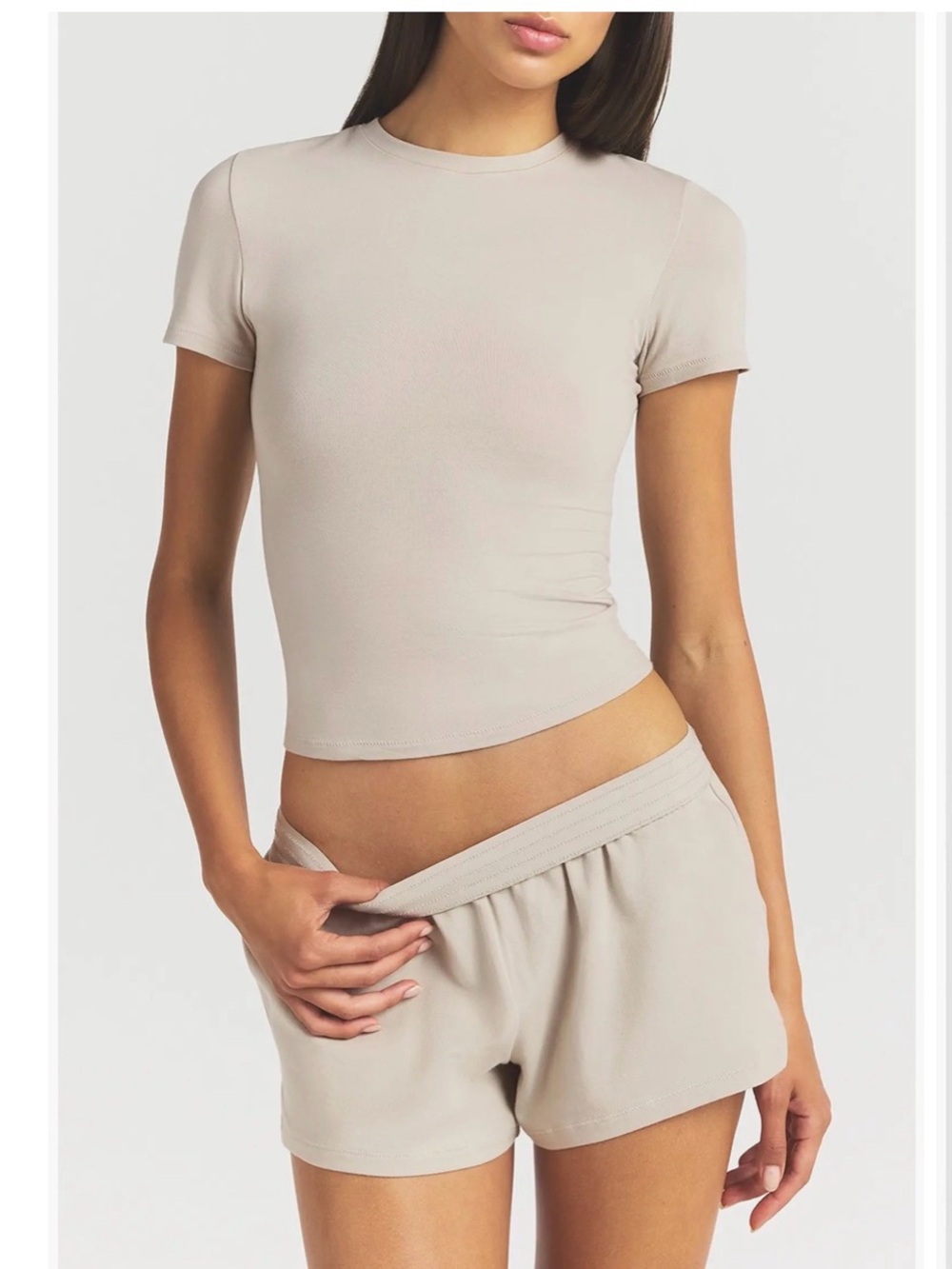 Skims set of 2 Stretch Cotton Jersey T-Shirt